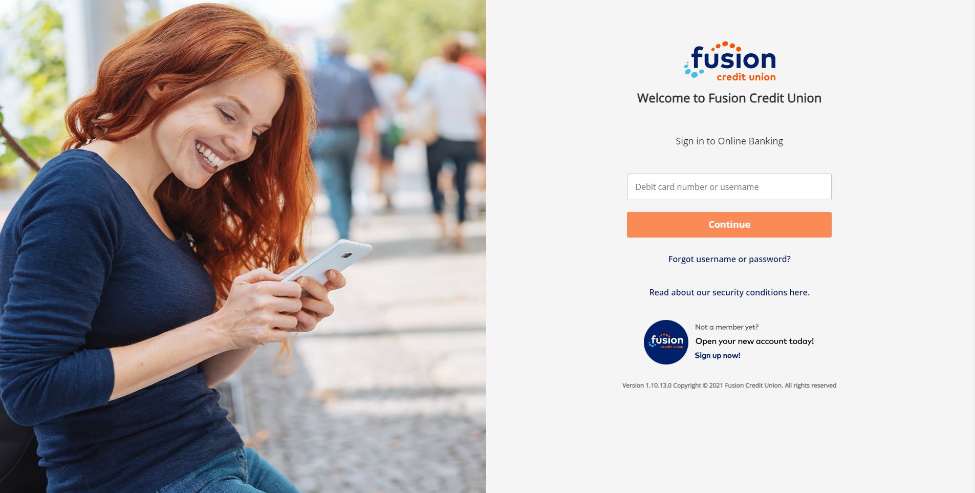 Fusion Credit Union Online Banking